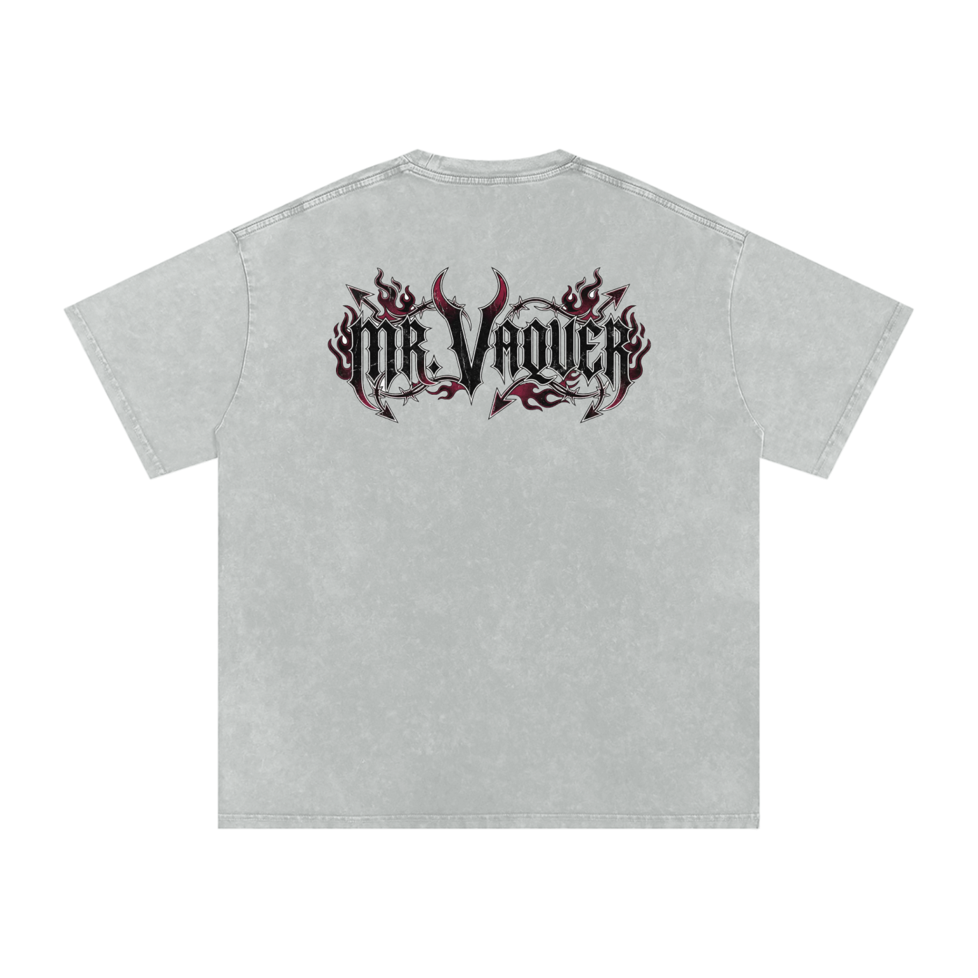 Mr. Vaquer Snow Washed Oversized Cotton T-Shirt