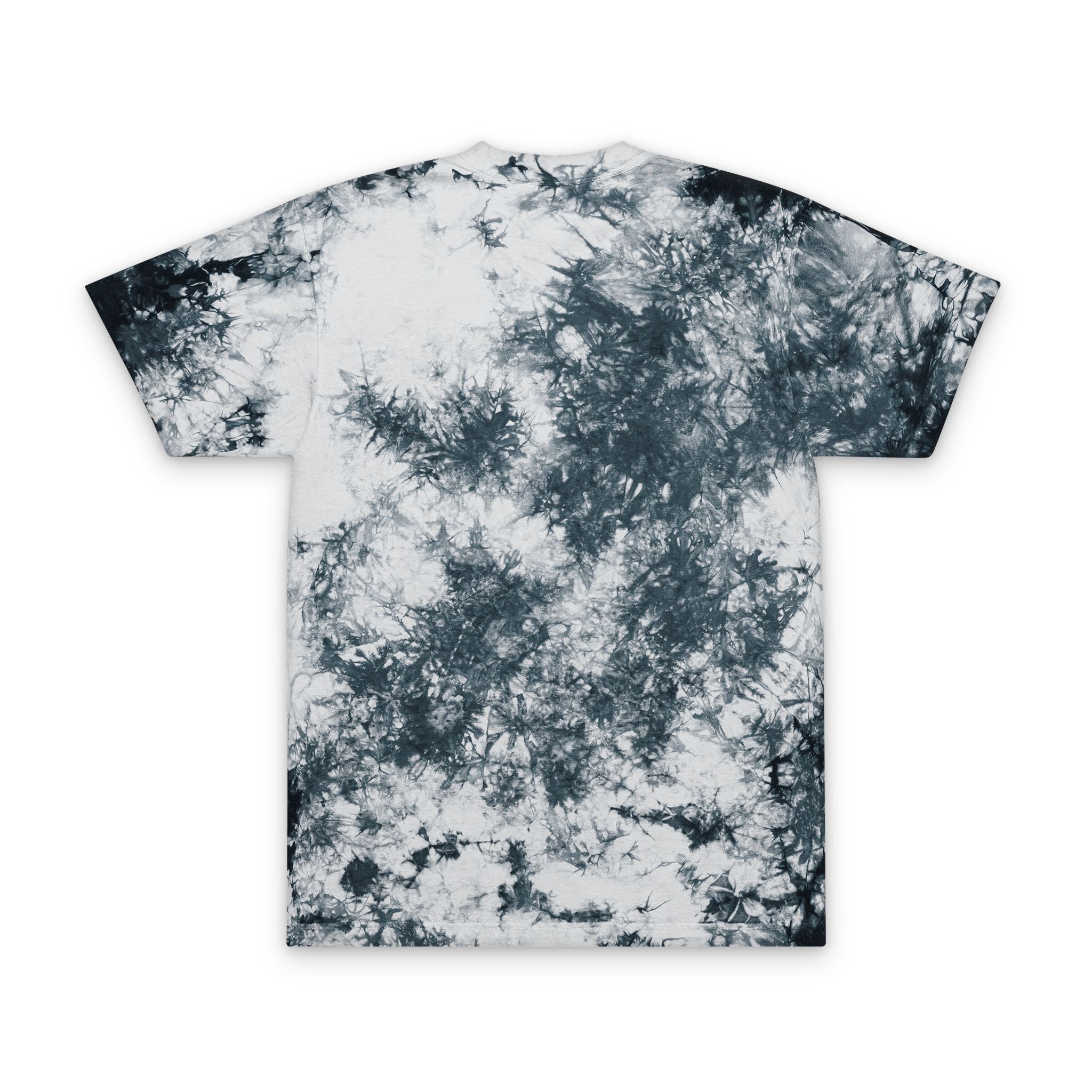 The Scrap Black Marble Tie-Dye Oversized T-Shirt