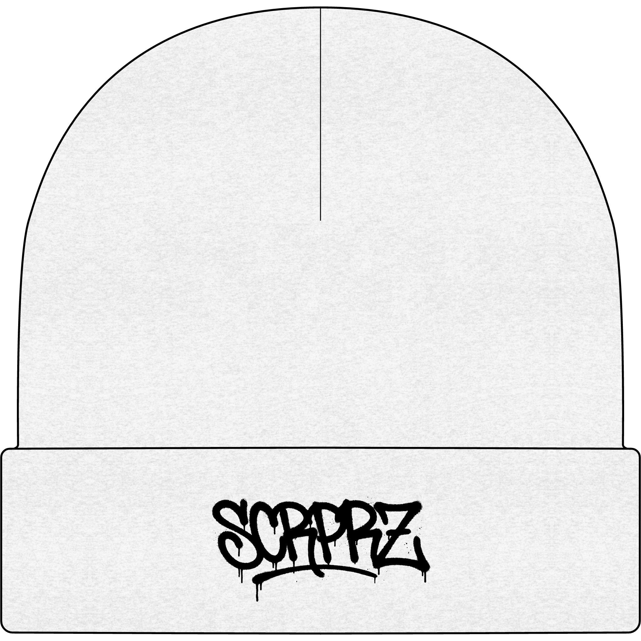 SCRPRZ Cuff Beanie — Streetwear Knit Hat