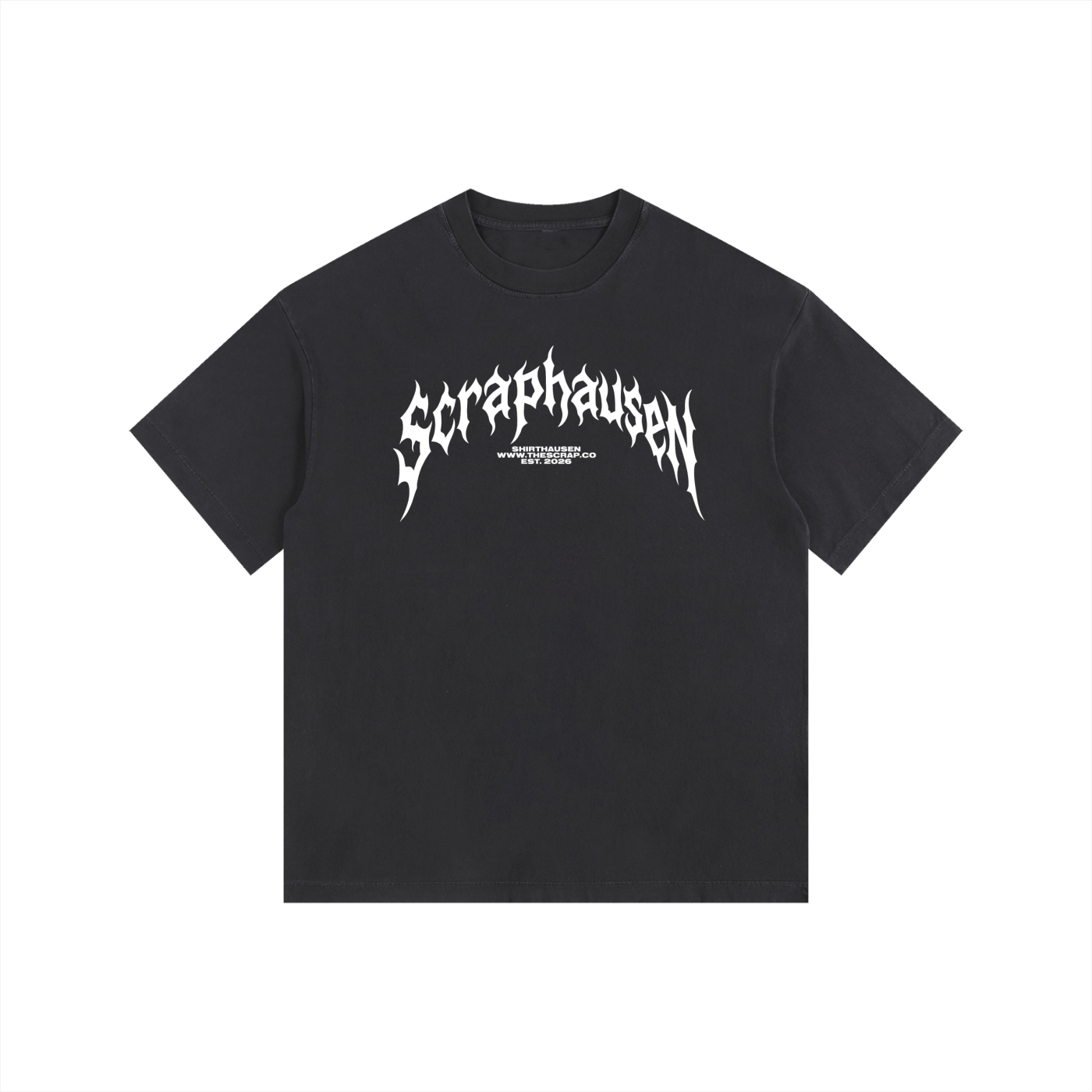 Scraphausen Vintage Washed Oversized Cotton T-Shirt