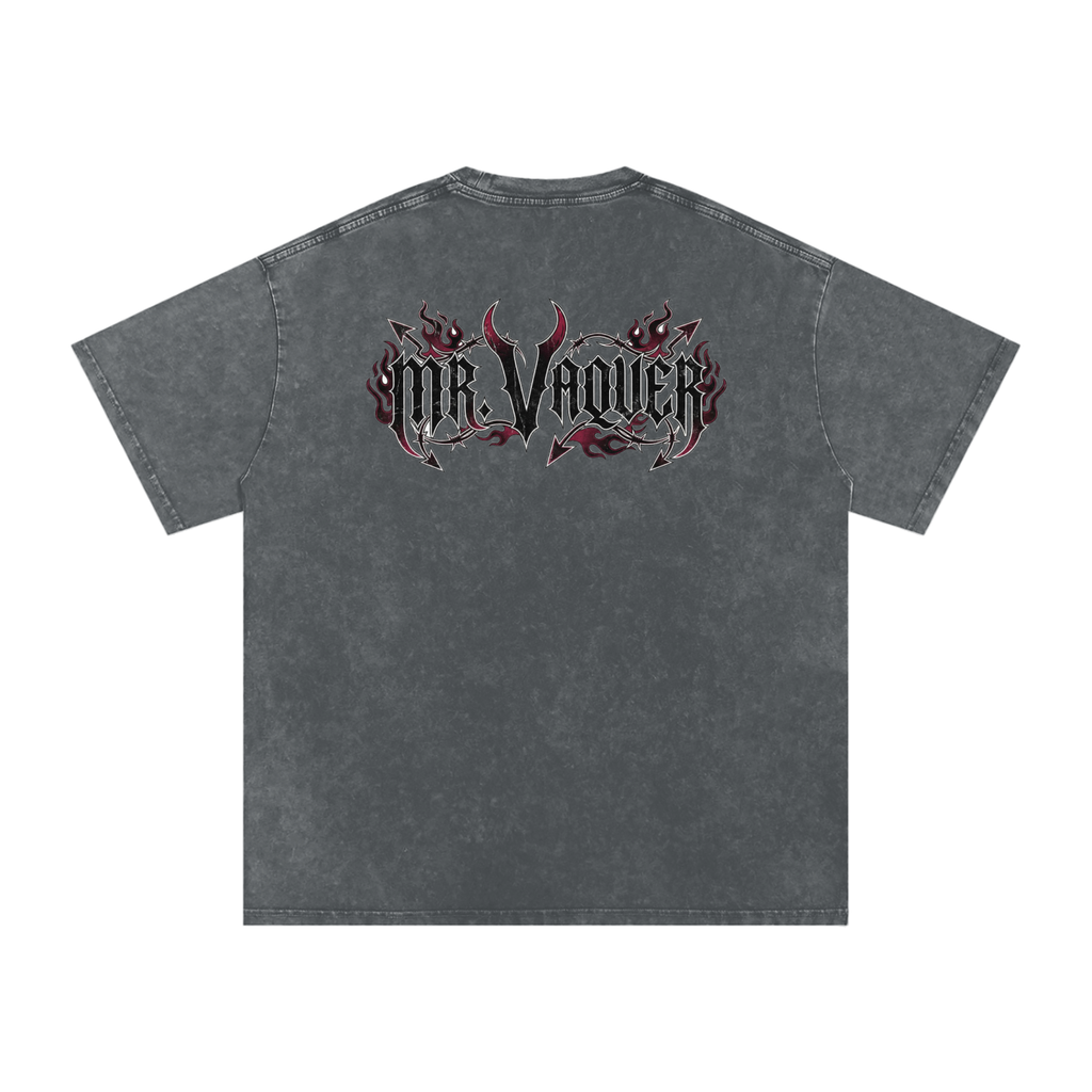 Mr. Vaquer Snow Washed Oversized Cotton T-Shirt