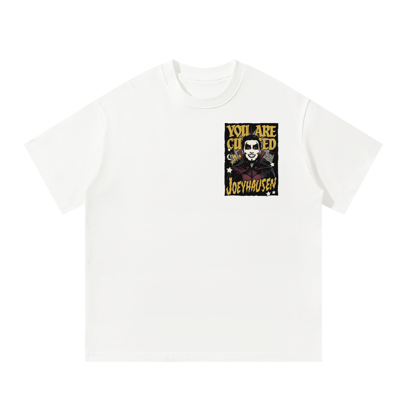 Joeyhausen 'You Are Cursed' Oversized T-Shirt