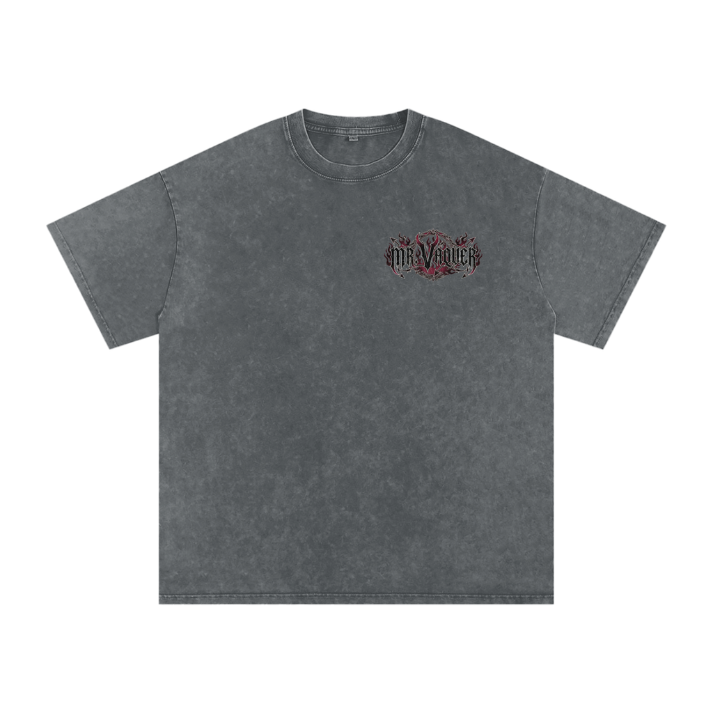 Mr. Vaquer Snow Washed Oversized Cotton T-Shirt