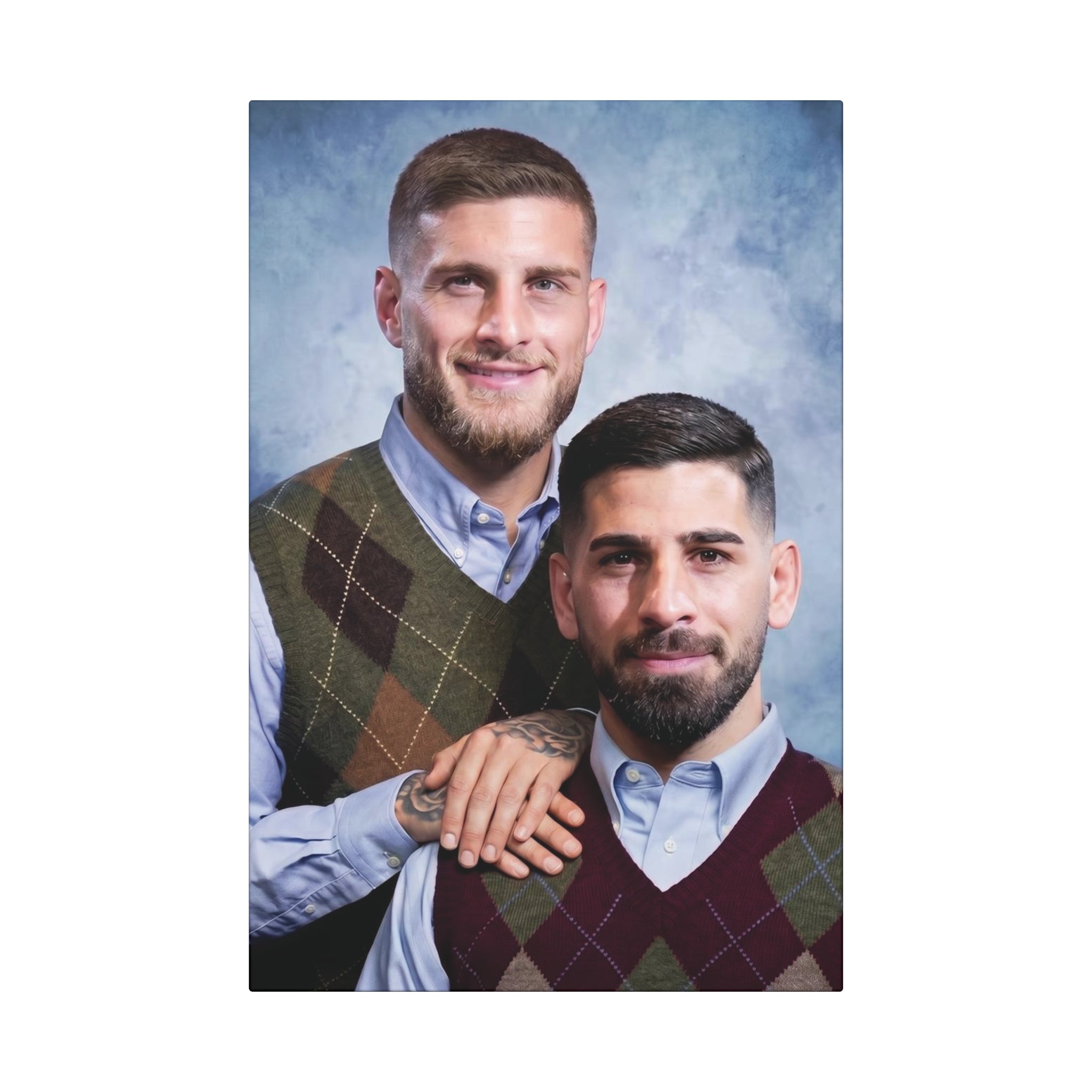 The Topuria Brothers Canvas Art Portrait