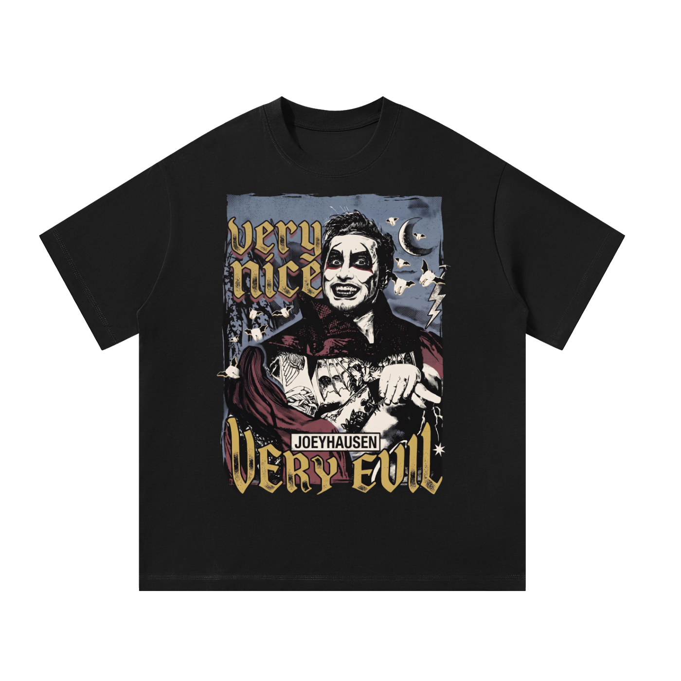 Joeyhausen 'Very Nice, Very Evil' Oversized T-Shirt