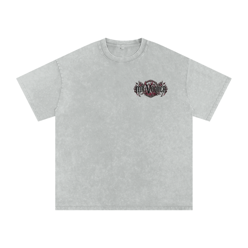 Mr. Vaquer Snow Washed Oversized Cotton T-Shirt