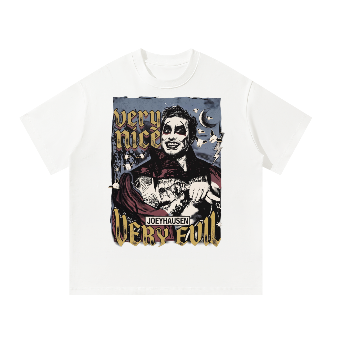 Joeyhausen 'Very Nice, Very Evil' Oversized T-Shirt